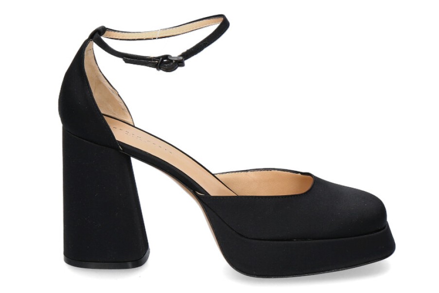 Women scarpa rossa Platform Shoes | Roberto Festa Platform Pumps Nicla Raso Nero