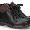 Men scarpa rossa Boots | Dirndl + Bua Schnurboots Gefuttert Paniolo Lammfell Moro - Dunkelbraun