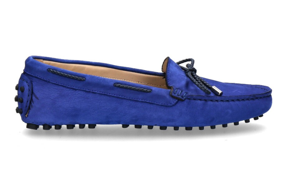 Women scarpa rossa Moccasins | Scarparossa Moccasin Nabuk Royal