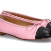 Women scarpa rossa Ballet Flats | Unutzer Ballerina 963 Nappa 168- Pink/Black