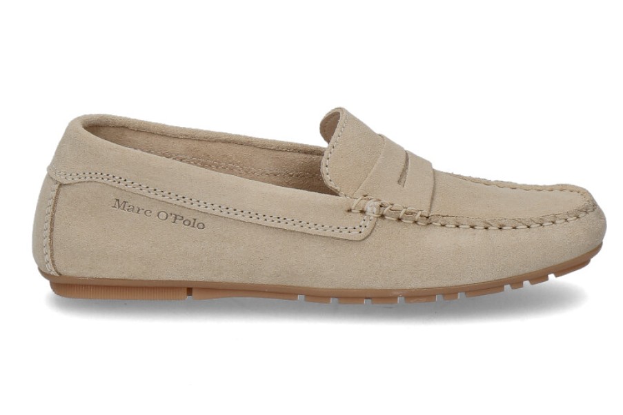 Women scarpa rossa Moccasins | Marc O´Polo Moccasin 715 Sand