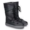 Women scarpa rossa Boots | Moon Boot Snowboot Ltrack High Nylon- Schwarz