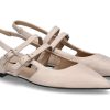 Women scarpa rossa Ballet Flats | Pomme D'Or Slingballerina Glove Cuoio- Sand