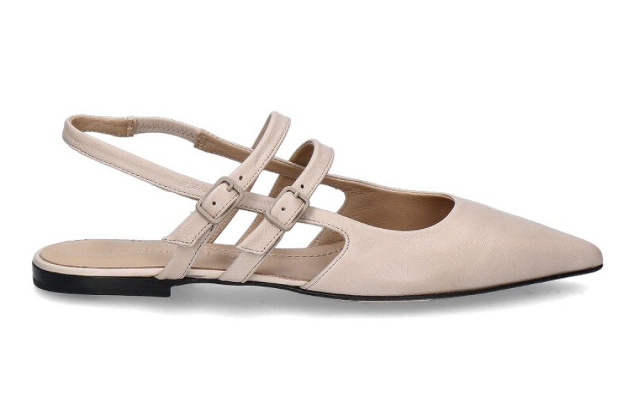 Women scarpa rossa Ballet Flats | Pomme D'Or Slingballerina Glove Cuoio- Sand