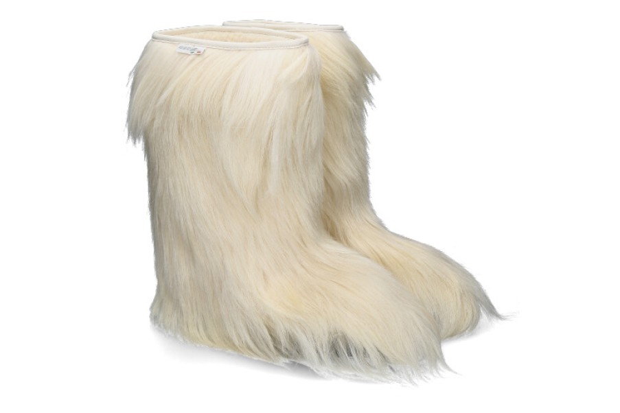 Men scarpa rossa Warm Lining | Oscar Sport Fur Boots Capra Bianco