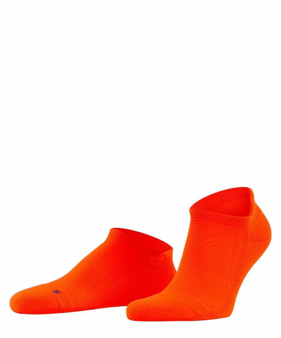 Men scarpa rossa Socks | Falke Cool Kick Unisex Sneaker Socks Orange