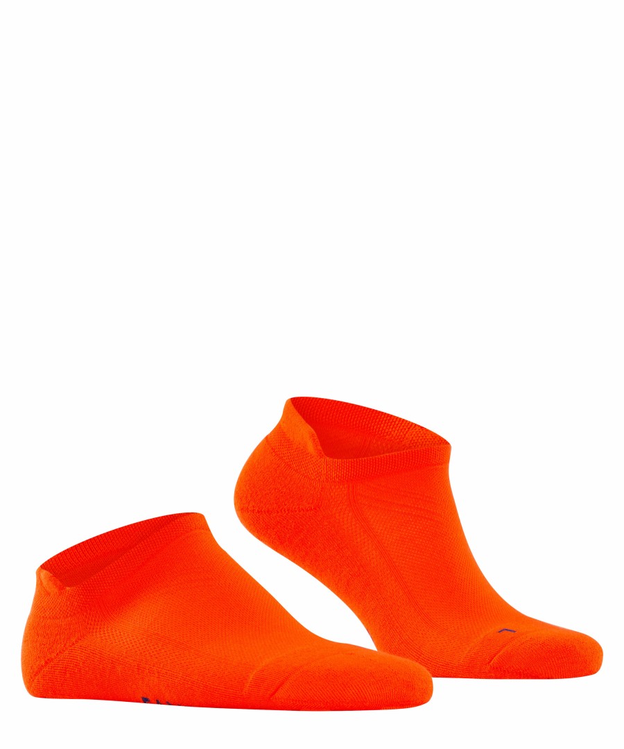 Men scarpa rossa Socks | Falke Cool Kick Unisex Sneaker Socks Orange