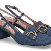 Women scarpa rossa Pumps | Bibi Lou Slingpumps Renee Jeans 60-Azul/Blue