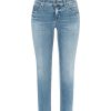 Women scarpa rossa Jeans | Cambio Jeans Paris Cropped Well Worn Light Summer Used