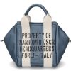 Women scarpa rossa Hand Bags | Manikomio Design Tasche Icon 24 Leather- Avio