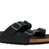 Men scarpa rossa House Slippers | Birkenstock Mules Arizona Normal Desert Soil Black