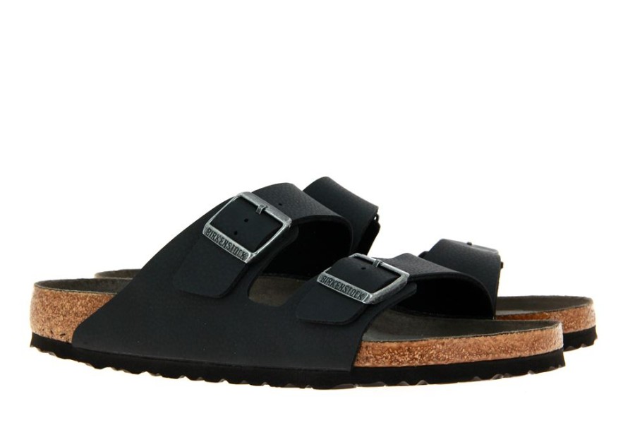 Men scarpa rossa House Slippers | Birkenstock Mules Arizona Normal Desert Soil Black