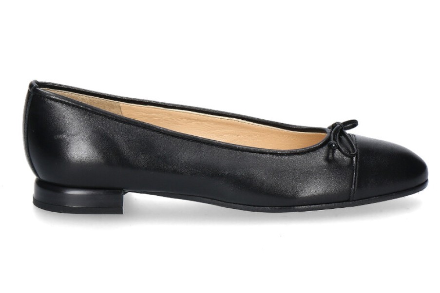 Women scarpa rossa Ballet Flats | Brunate Ballerina Flex Nappa- Nero/Schwarz