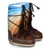 Women scarpa rossa Booties | Moon Boot Snow Boots Icon Rainbow Shitake Brown Blue