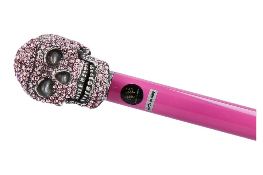 Women scarpa rossa Shoehorns | Walking Sticks Shoehorn Skull Strass Pink