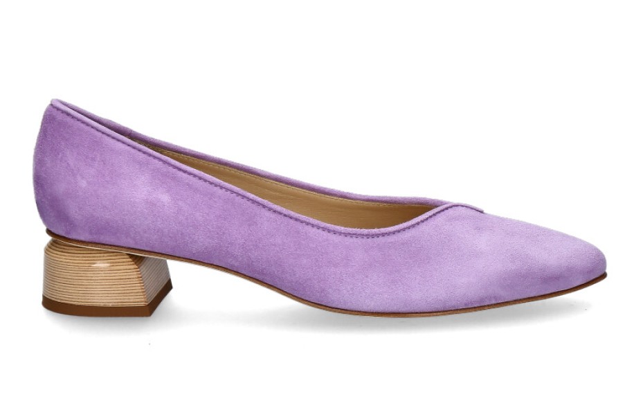 Women scarpa rossa Pumps | Brunate Pumps Flex Camoscio- Lavanda/ Flieder