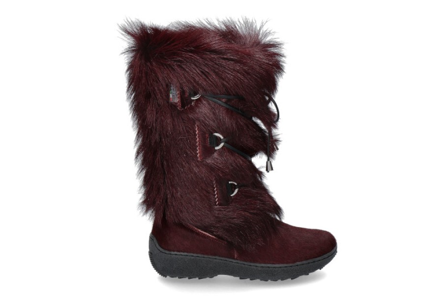 Women scarpa rossa Fur Boots | Oscar Sport Fur Boots Julia Bordo