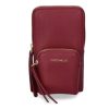 Women scarpa rossa Wallets | Coccinelle Mobile Phone Bag Pixie -Weinrot