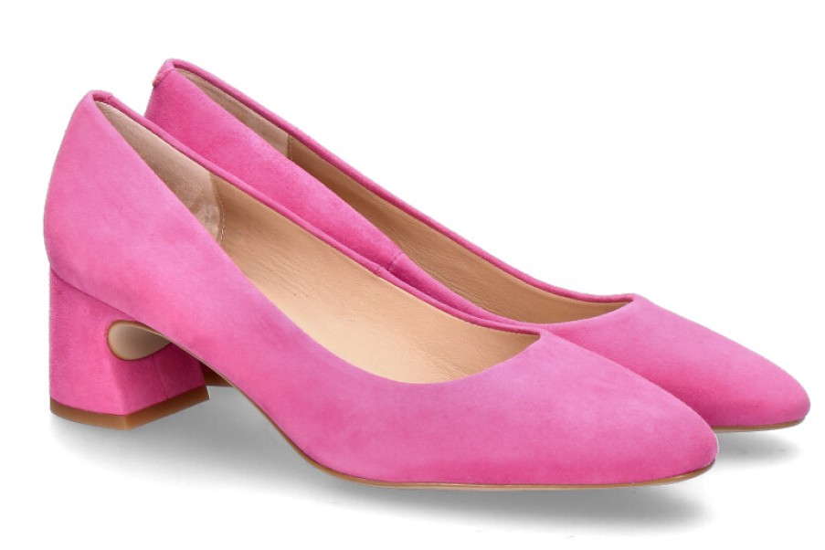 Women scarpa rossa Pumps | Unisa Pumps Lesat Kid Suede- Barby