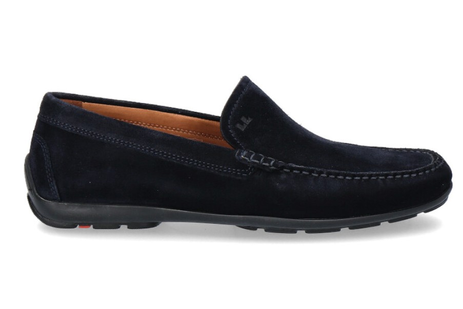 Men scarpa rossa Moccasins | Lloyd Moccasin Emilio Suede Navy