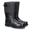 Men scarpa rossa Warm Lining | Ludwig Reiter Boots Lined Maronibrater Russia Leather Black Felt Antra