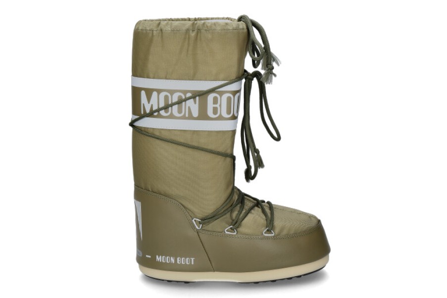 Women scarpa rossa Boots | Moon Boot Boots Nylon Khaki