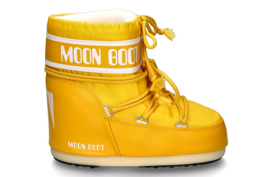 Women scarpa rossa Boots | Moon Boot Snowboot Icon Low Nylon- Yellow