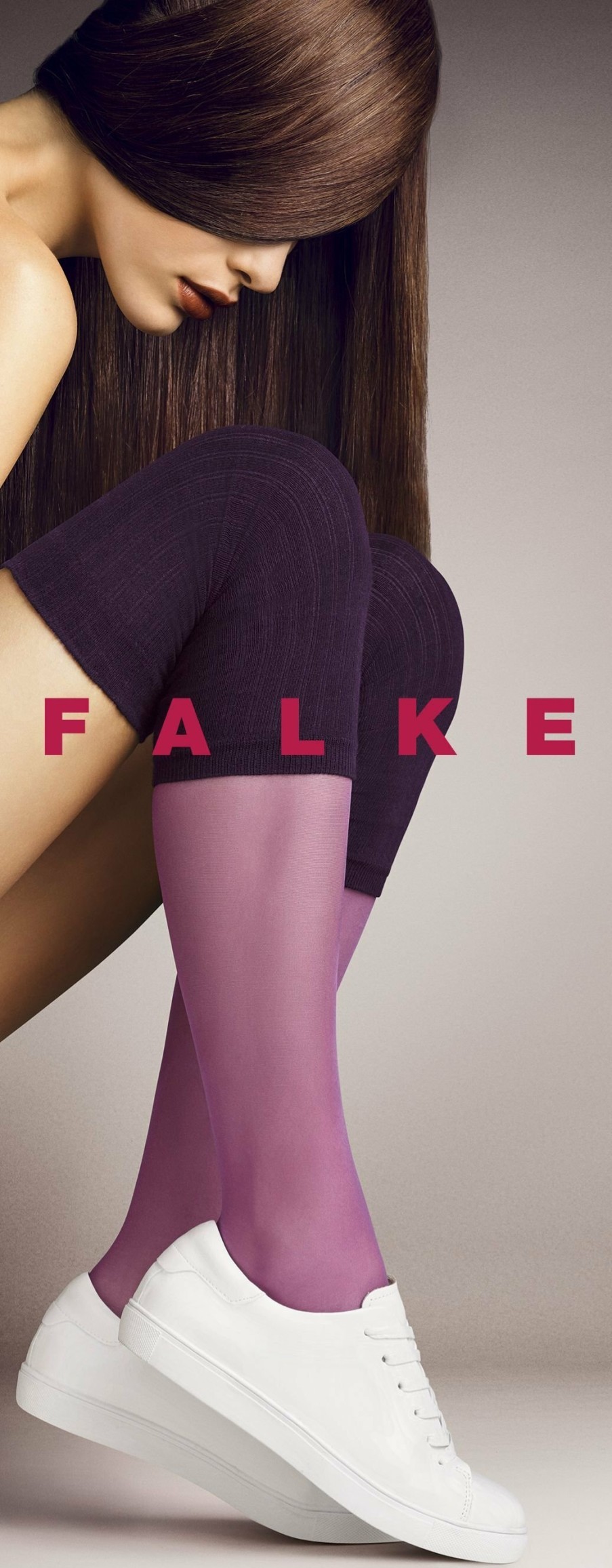 Women scarpa rossa Tights | Falke Silk Smooth 15 Den Ladies Knee Socks Crystal