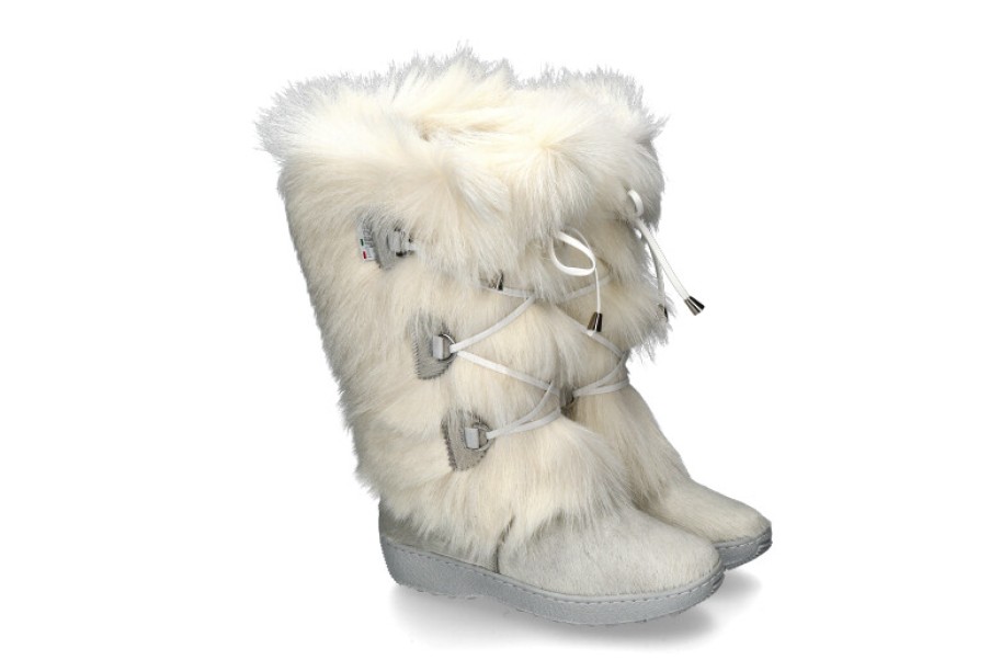 Women scarpa rossa Fur Boots | Oscar Fur Boots Julia Bianco