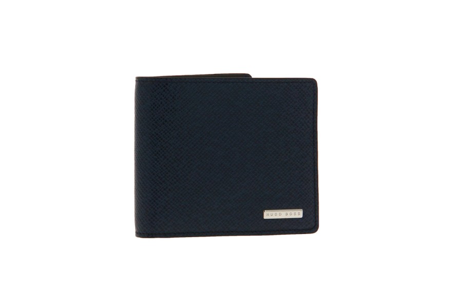 Men scarpa rossa Wallets | Hugo Boss Wallet Signature Dark Blu