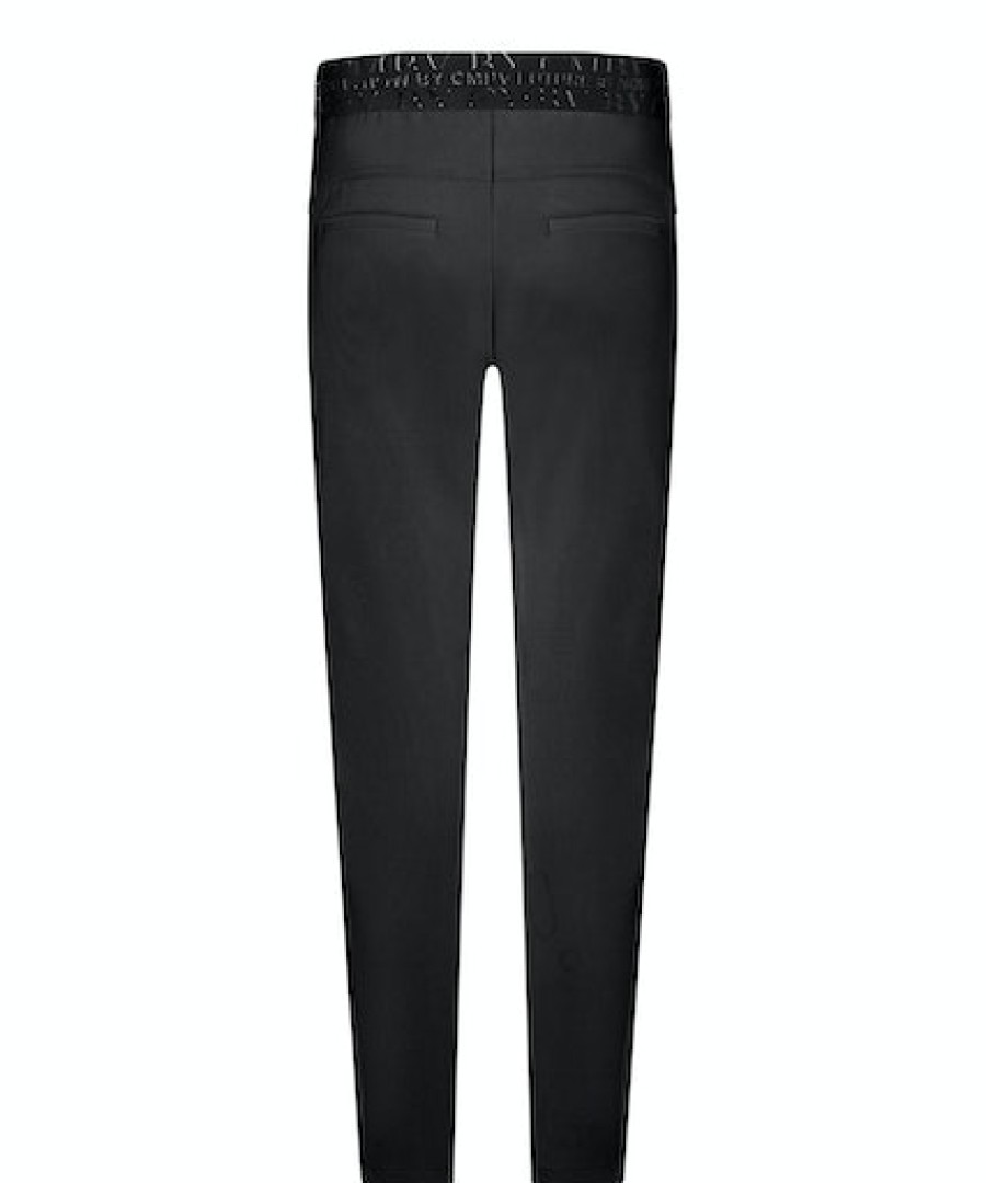 Women scarpa rossa Pants | Cambio Trousers Jordi Seam Techno Stretch -Black