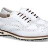 Women scarpa rossa Golf Shoes | Tee Golf Shoes Women'S - Golf Shoe Eva Vitello Wp Bianco