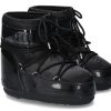 Women scarpa rossa Booties | Moon Boot Classic Low Glance Black