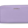 Women scarpa rossa Wallets | Coccinelle Wallet Metallic Soft Lavender