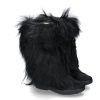 Women scarpa rossa Fur Boots | Oscar Sport Fur Boots Scarlet Nero