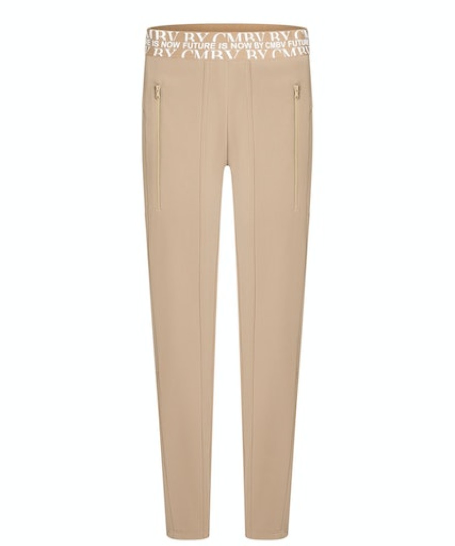 Women scarpa rossa Pants | Cambio Trousers Jordi Seam Techno Stretch -Caramel