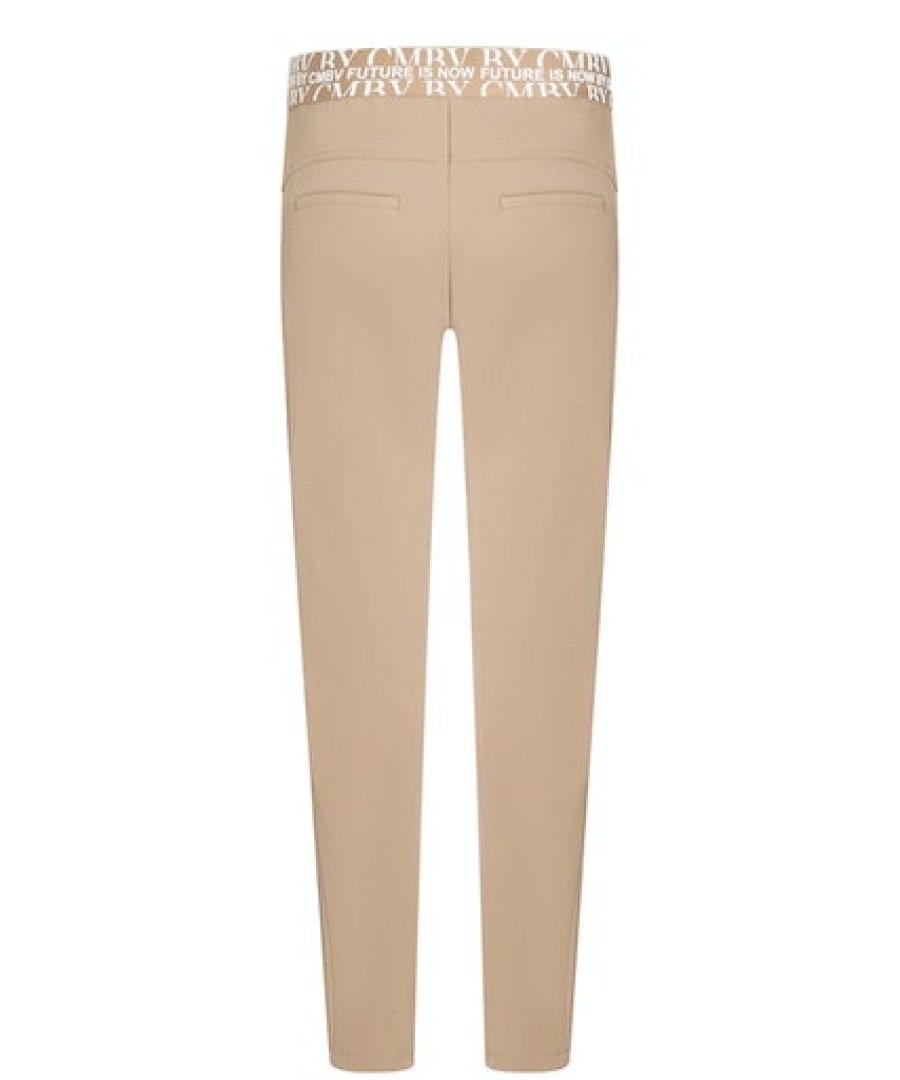 Women scarpa rossa Pants | Cambio Trousers Jordi Seam Techno Stretch -Caramel