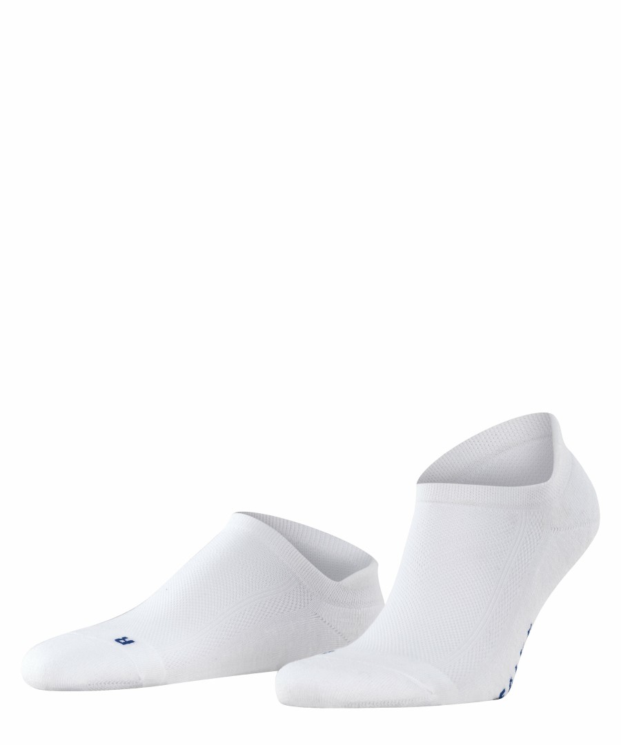 Men scarpa rossa Socks | Falke Cool Kick Unisex Sneaker Socks White