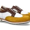 Men scarpa rossa Golf Shoes | Tee Golf Shoes Men'S - Golf Shoes Jason Sun Vitello Wp Bianco Moro