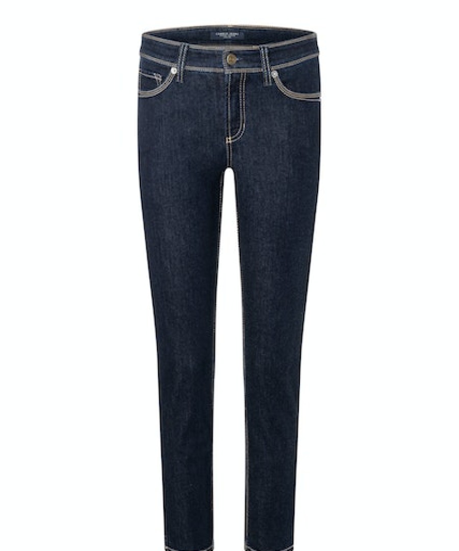 Women scarpa rossa Jeans | Cambio Jeans Piper Short -Modern Rinsed