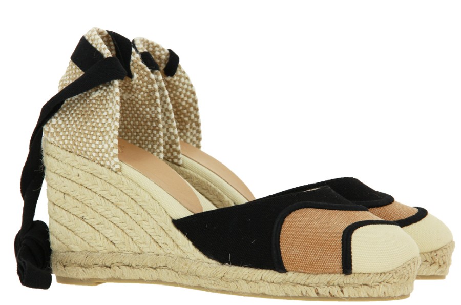 Women scarpa rossa Espadrilles | Castaner Wedge Sandals Casey Tostado Multicolor