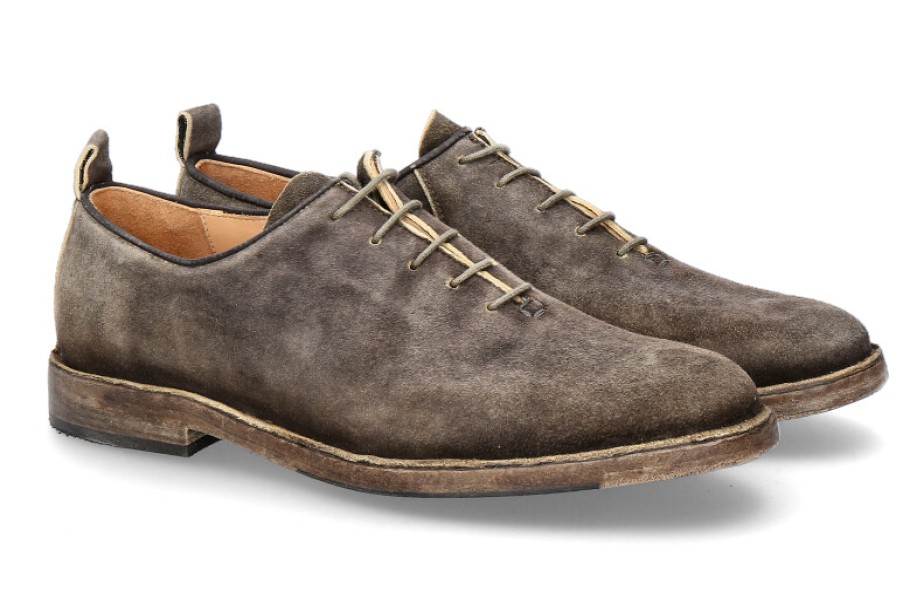 Men scarpa rossa Traditional Brogues | Dirndl + Bua Traditional Shoe Antibock Moor