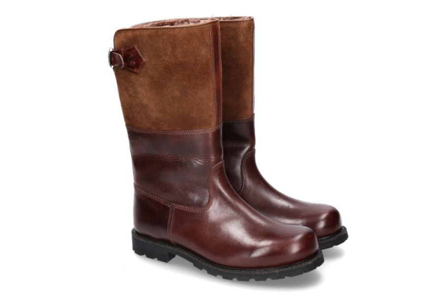 Men scarpa rossa Boots | Ludwig Reiter Stiefel Gefuttert Maronibrater Vintage- Maron/ Maskat