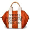 Women scarpa rossa Hand Bags | Manikomio Design Tasche Icon 24 Fly Vela Nylon- Orange