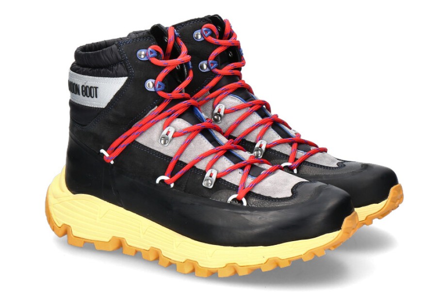 Men scarpa rossa Boots | Moon Boot Ankle Boots Tech Hiker Black