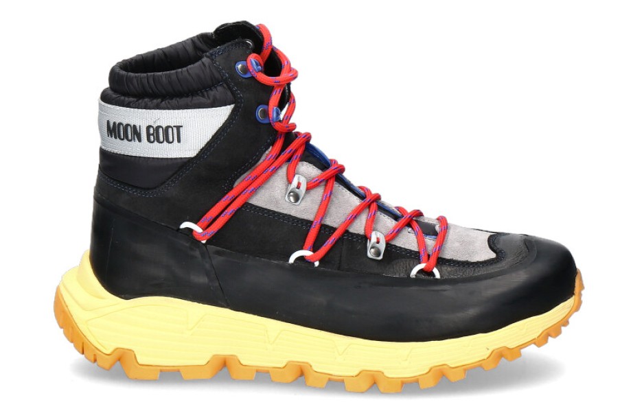 Men scarpa rossa Boots | Moon Boot Ankle Boots Tech Hiker Black